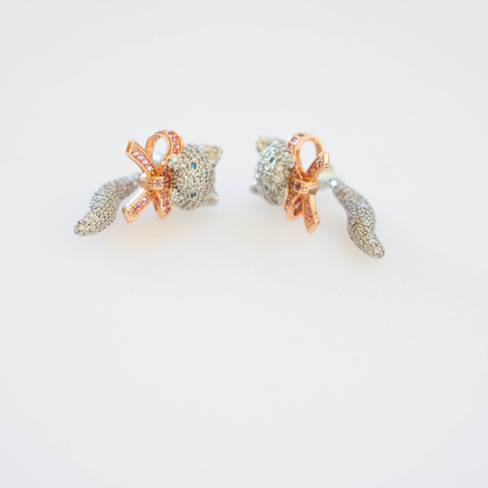 Kate Spade Pawlina Statement Studs Crystal Drop Earrings - Picture 3 of 6